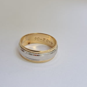 ARGOLLA ORO, ORO BLANCO 14 K 6.8 GRMS (SEMINUEVO)