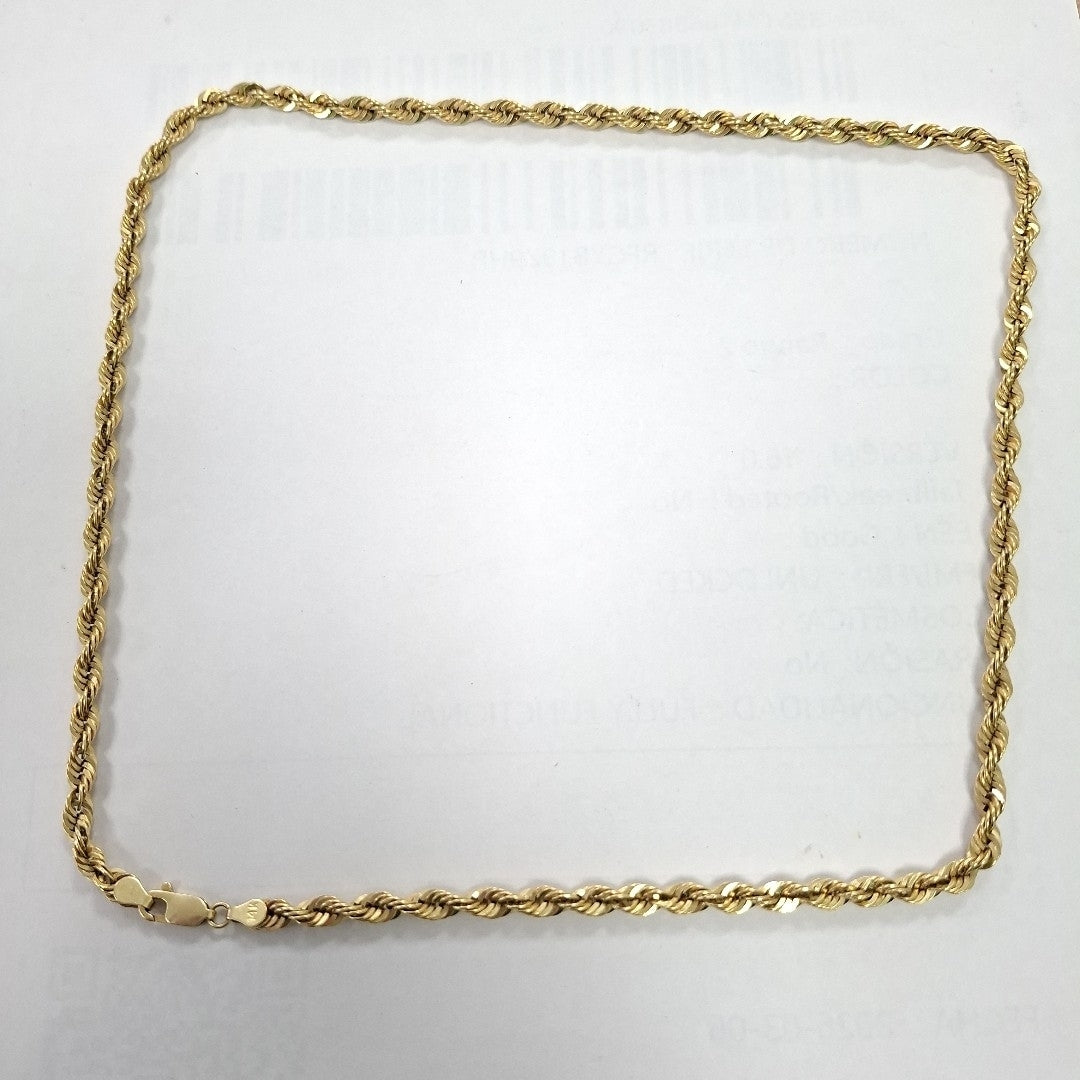 CADENA ORO 14 K 10,50 GRMS (SEMINUEVO)