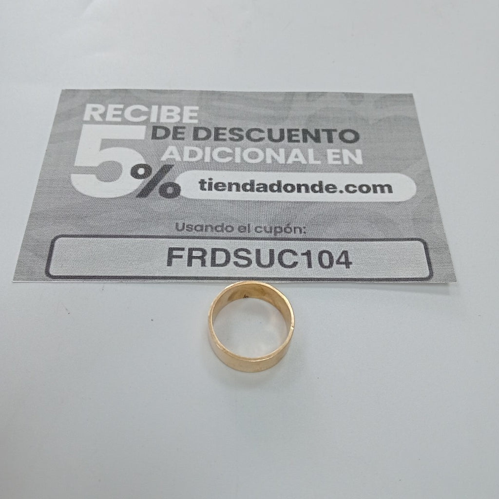 ANILLO ORO 14 K 7 GRMS (SEMINUEVO)