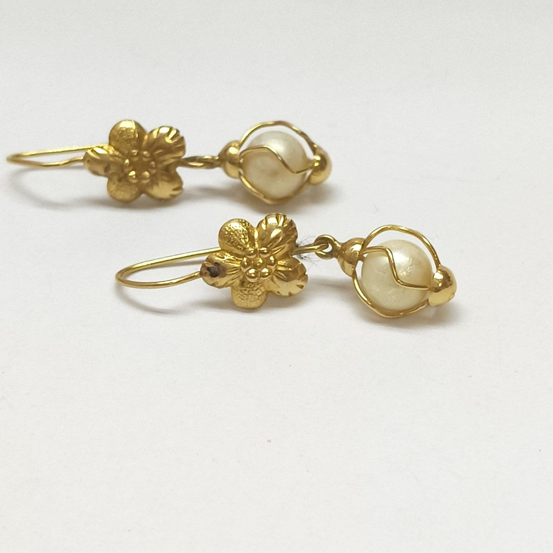 ARETES PAR ORO 16K 3,00 GRMS (SEMINUEVO)