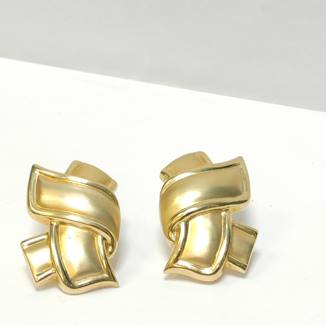 ARETES PAR ORO 14 K 9,00 GRMS (SEMINUEVO)