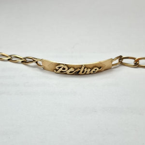 ESCLAVA ORO 14 K 6,50 GRMS (SEMINUEVO)
