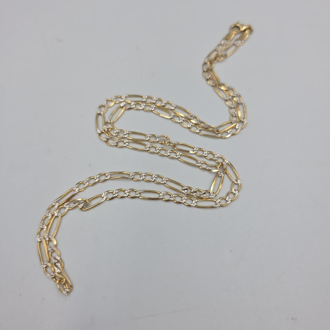 CADENA ORO, RODIADO 14 K 13.7 GRMS (SEMINUEVO)