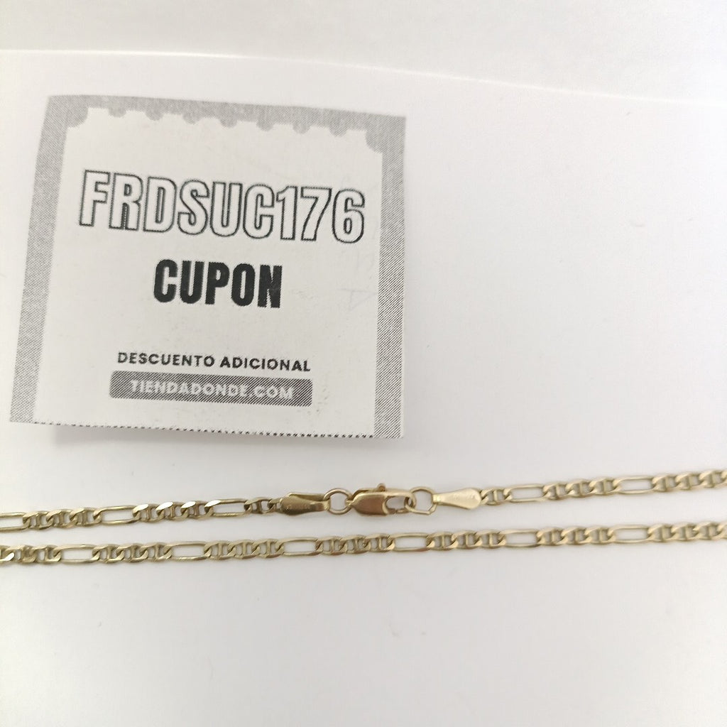 CADENA ORO 10 K 5.5 GRMS (SEMINUEVO)