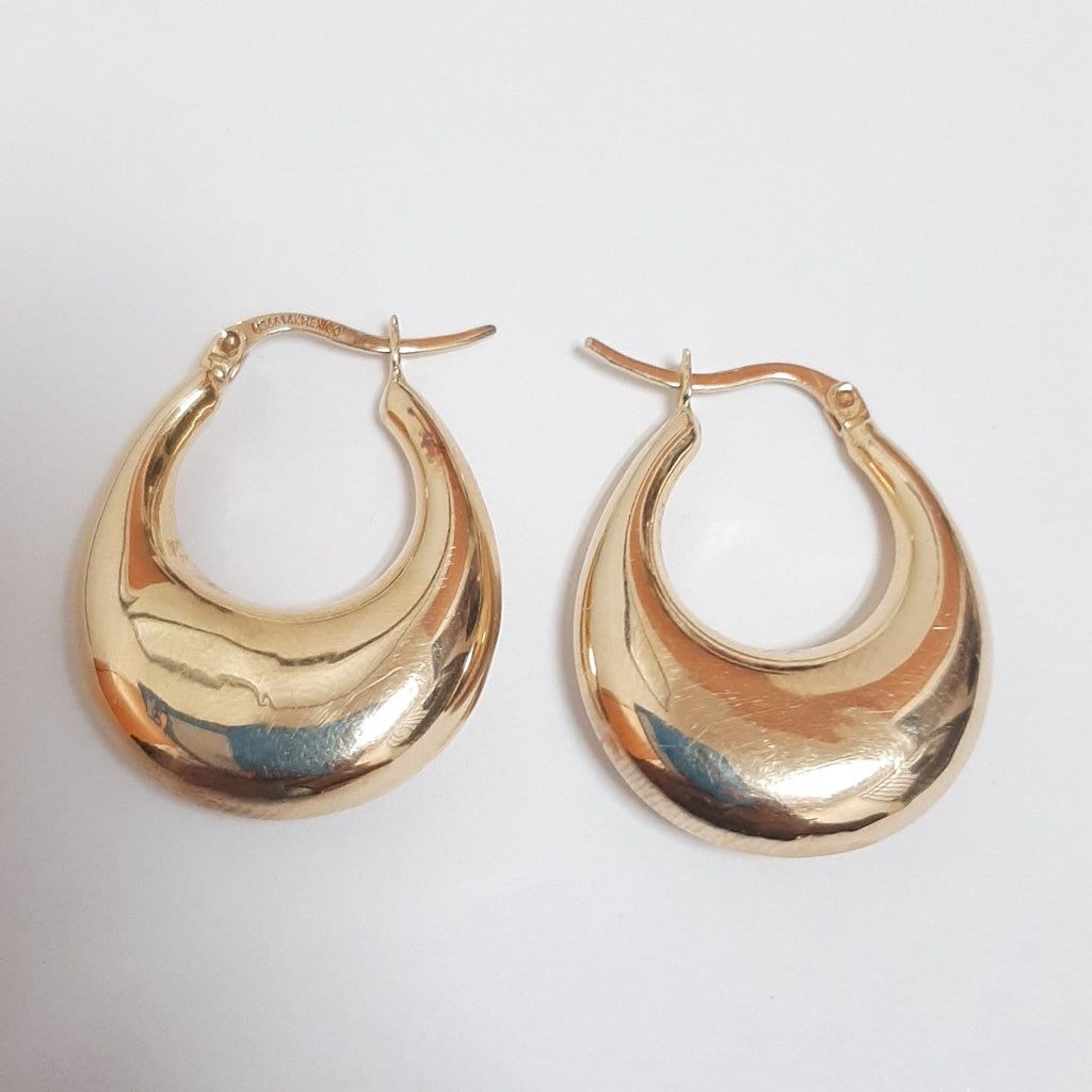 ARRACADAS PAR ORO 14 K 3,80 GRMS (SEMINUEVO)