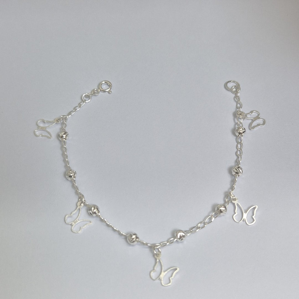PULSERA TEJIDO ESPECIAL PLATA .925 18 CM 2.9 GR (NUEVO)