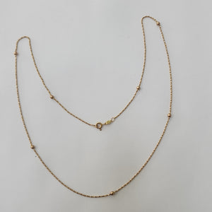 GARGANTILLA ORO 14 K 2.4 GRMS (SEMINUEVO)