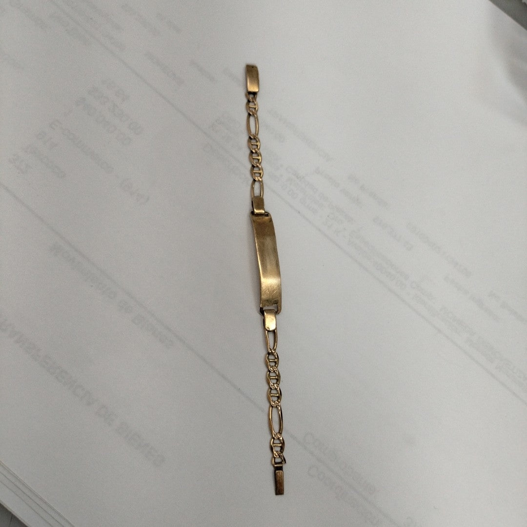 ESCLAVA ORO 14 K 3.3 GRMS (SEMINUEVO)