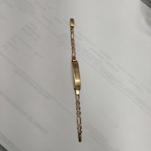 ESCLAVA ORO 14 K 3.3 GRMS (SEMINUEVO)