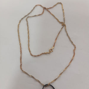 CADENA ORO,ORO COMBINADO 14 K 4,20 GRMS (SEMINUEVO)
