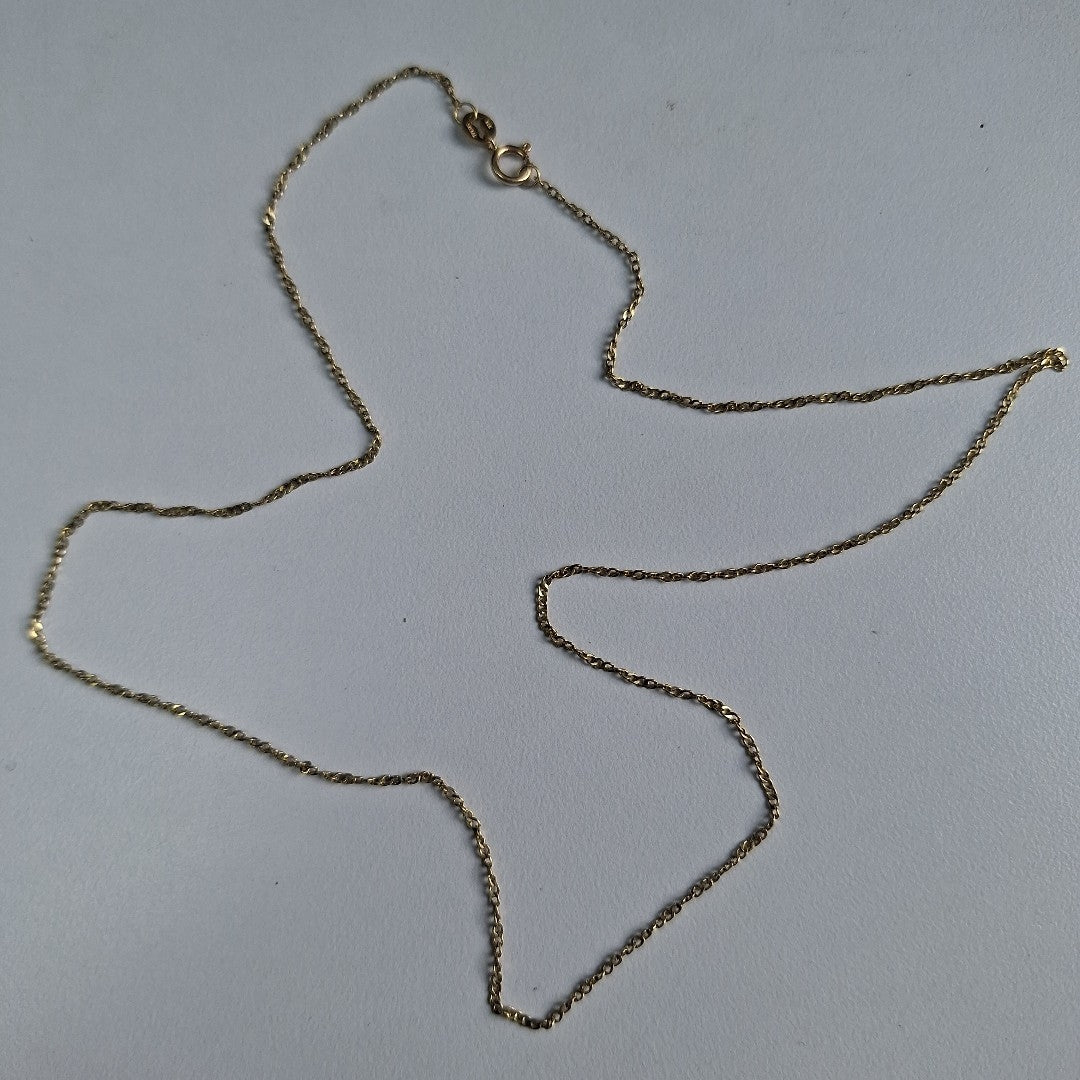 CADENA ORO 14 K 1.6 GRMS (SEMINUEVO)