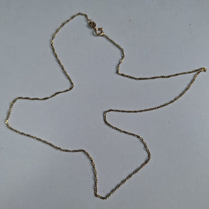 CADENA ORO 14 K 1.6 GRMS (SEMINUEVO)