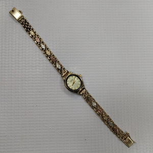 RELOJ CAJA ACERO PULSO ORO ORO 10 K 18.2 GRMS (SEMINUEVO)