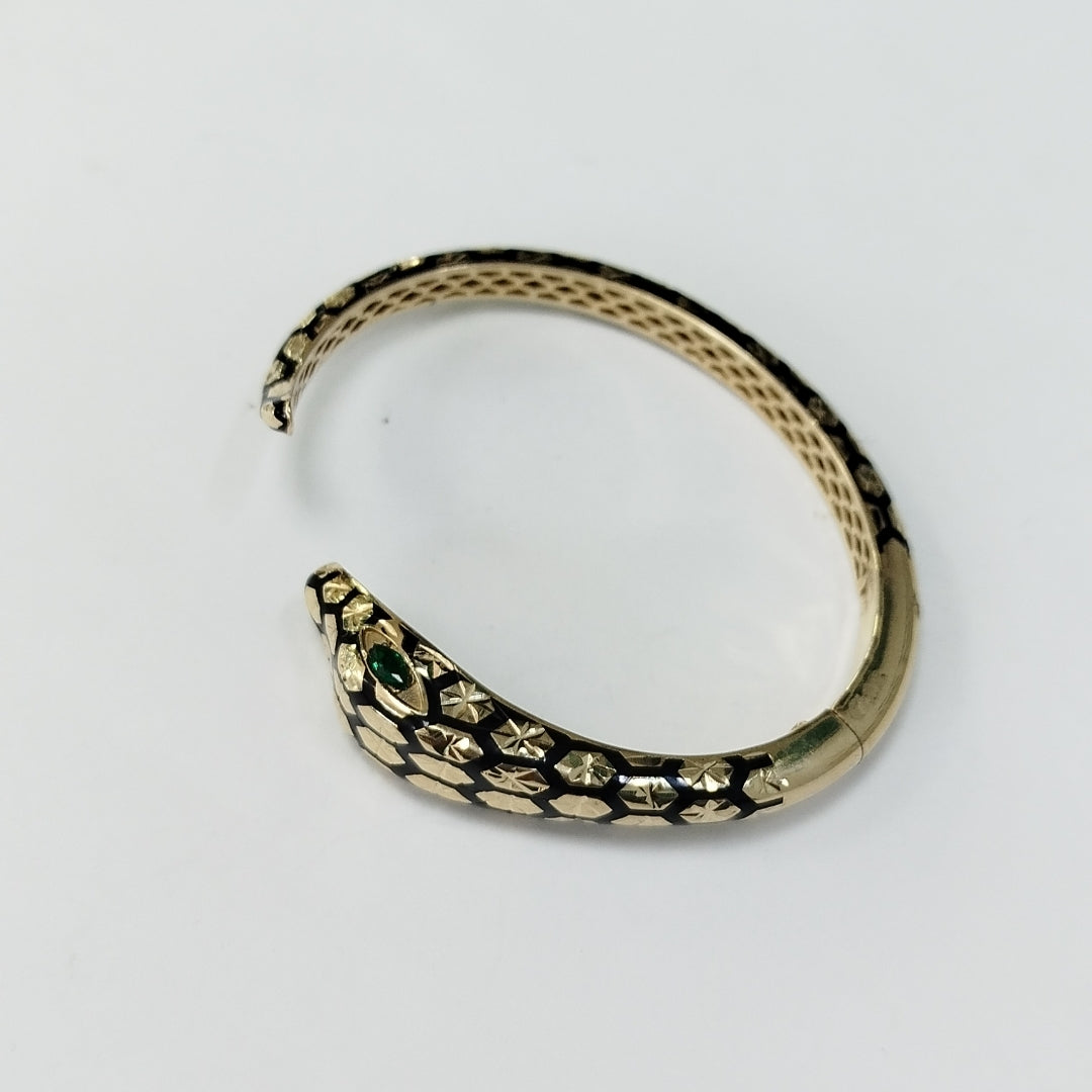 PULSERA RIGIDA ORO 14 K 17.9 GRMS (SEMINUEVO)