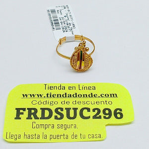 ANILLITO ORO 21 K 3.9 GRMS (SEMINUEVO)
