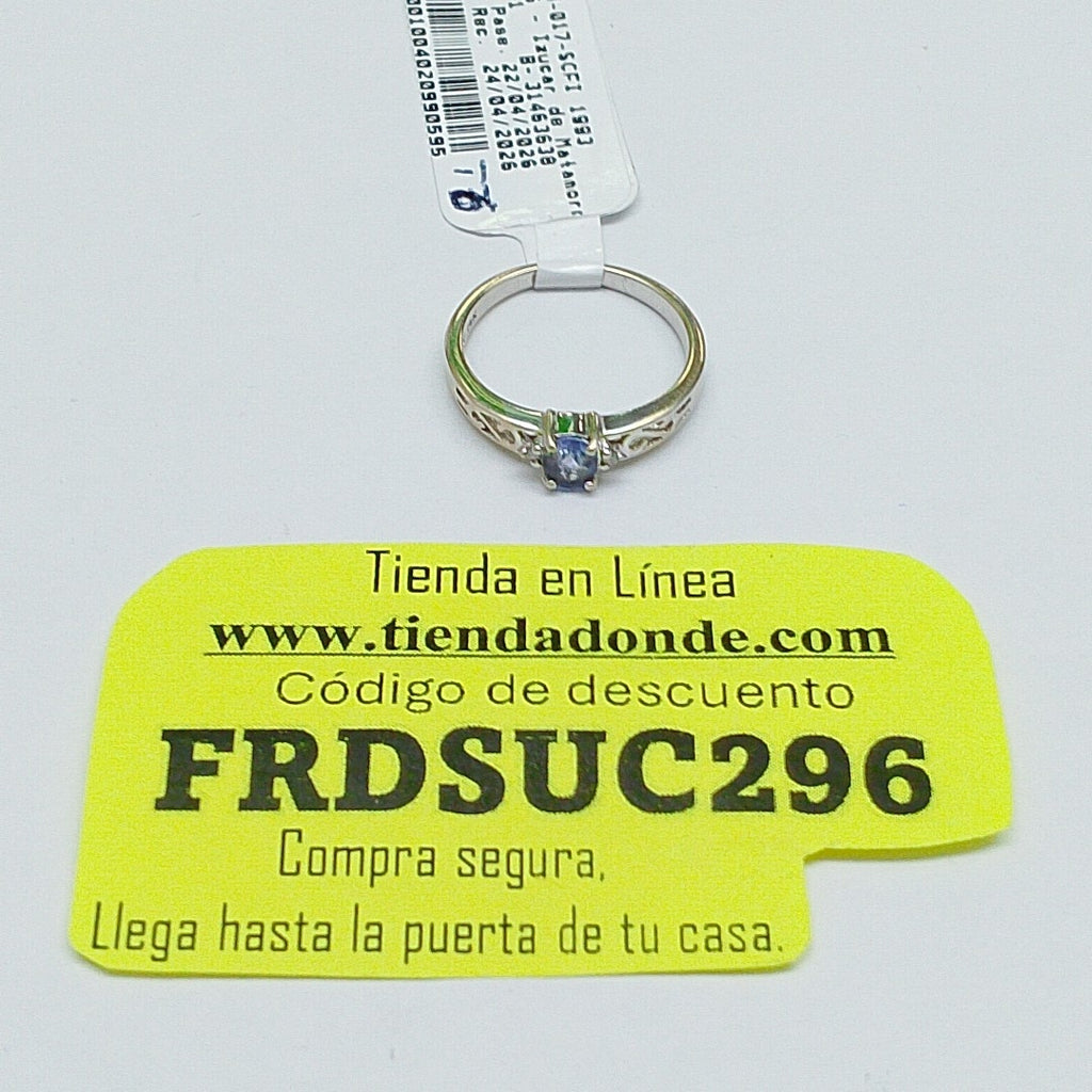 ANILLITO ORO BLANCO 14 K 2.1 GRMS (SEMINUEVO)
