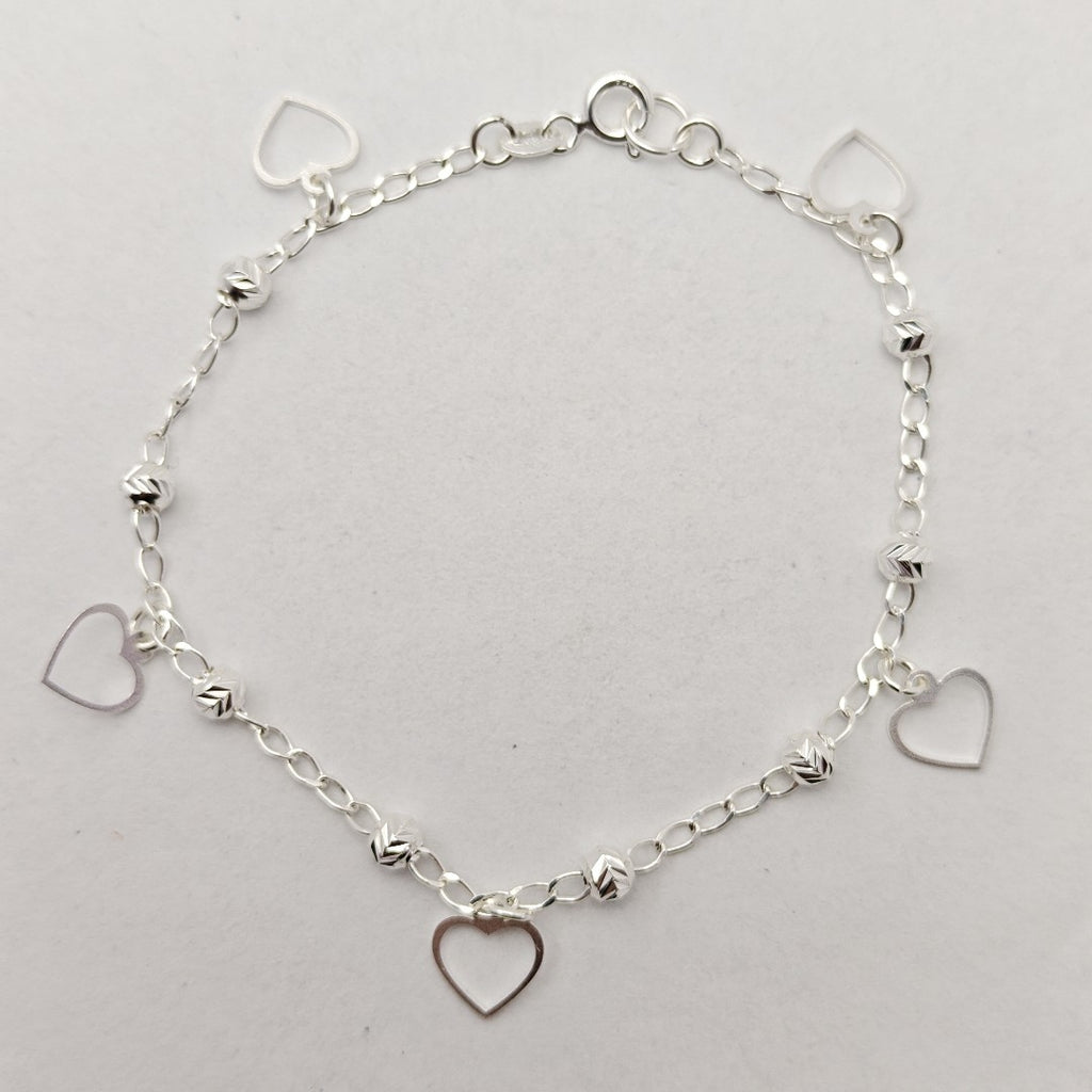 PULSERA TEJIDO ESPECIAL PLATA .925 18 CM 2.6 GR (NUEVO)