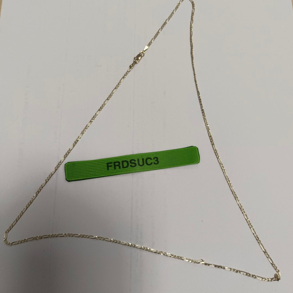 CADENAS 3X1 ORO 14K 55 CM 4 GR (NUEVO)
