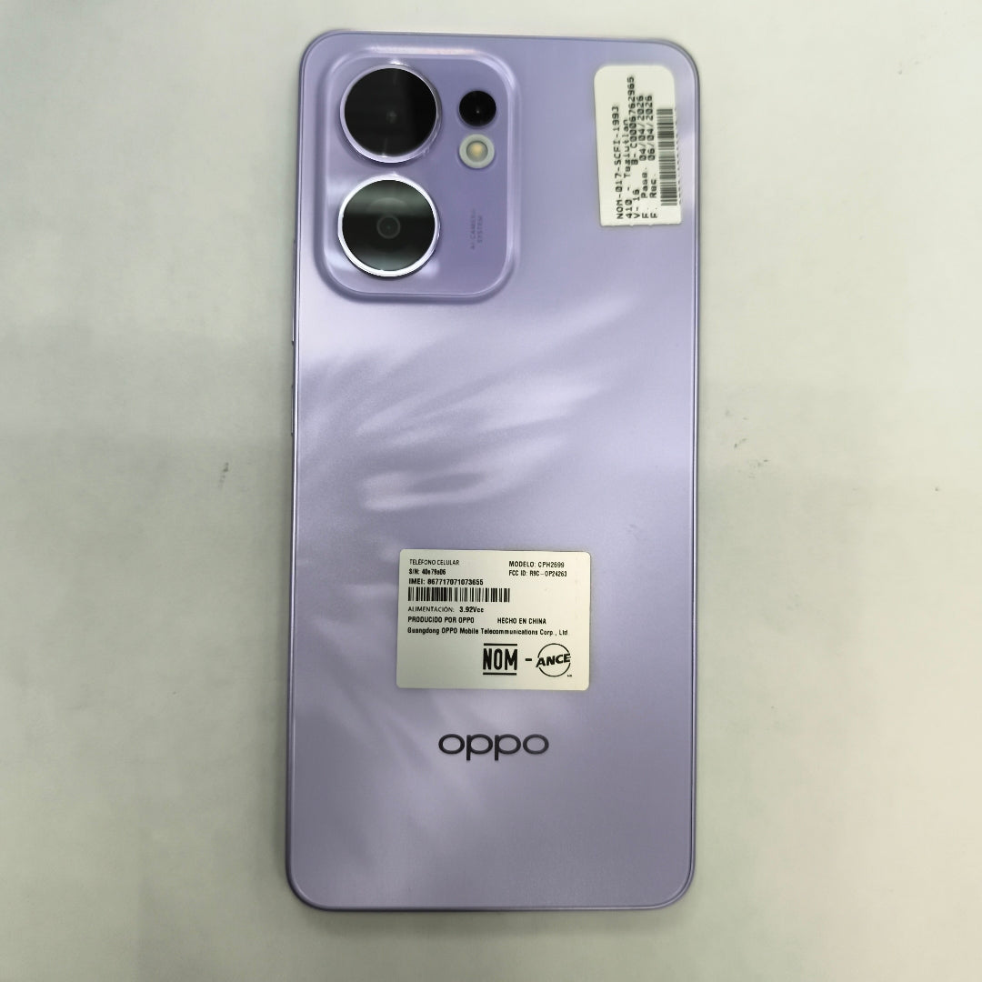 CELULAR OPPO  RENO 13F 5G CPH2699 (2025) 256 GB 12 GB RAM (SEMINUEVO)