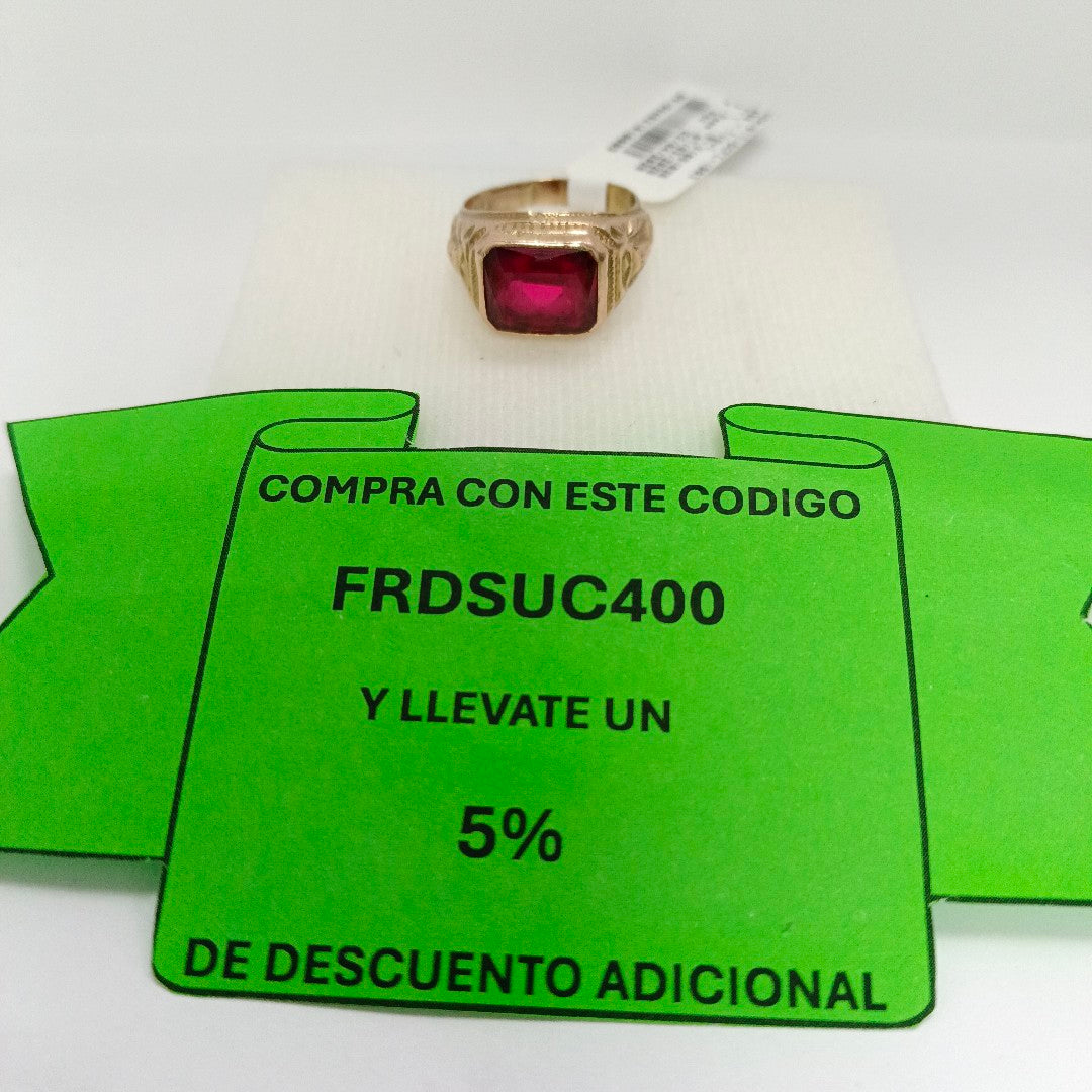 ANILLO ORO 8 K 9.4 GRMS (SEMINUEVO)