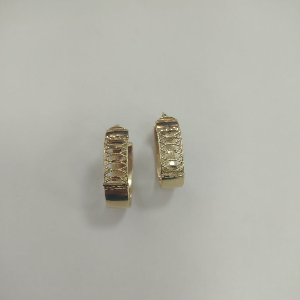 ARETES PAR ORO 14 K 3,90 GRMS (SEMINUEVO)