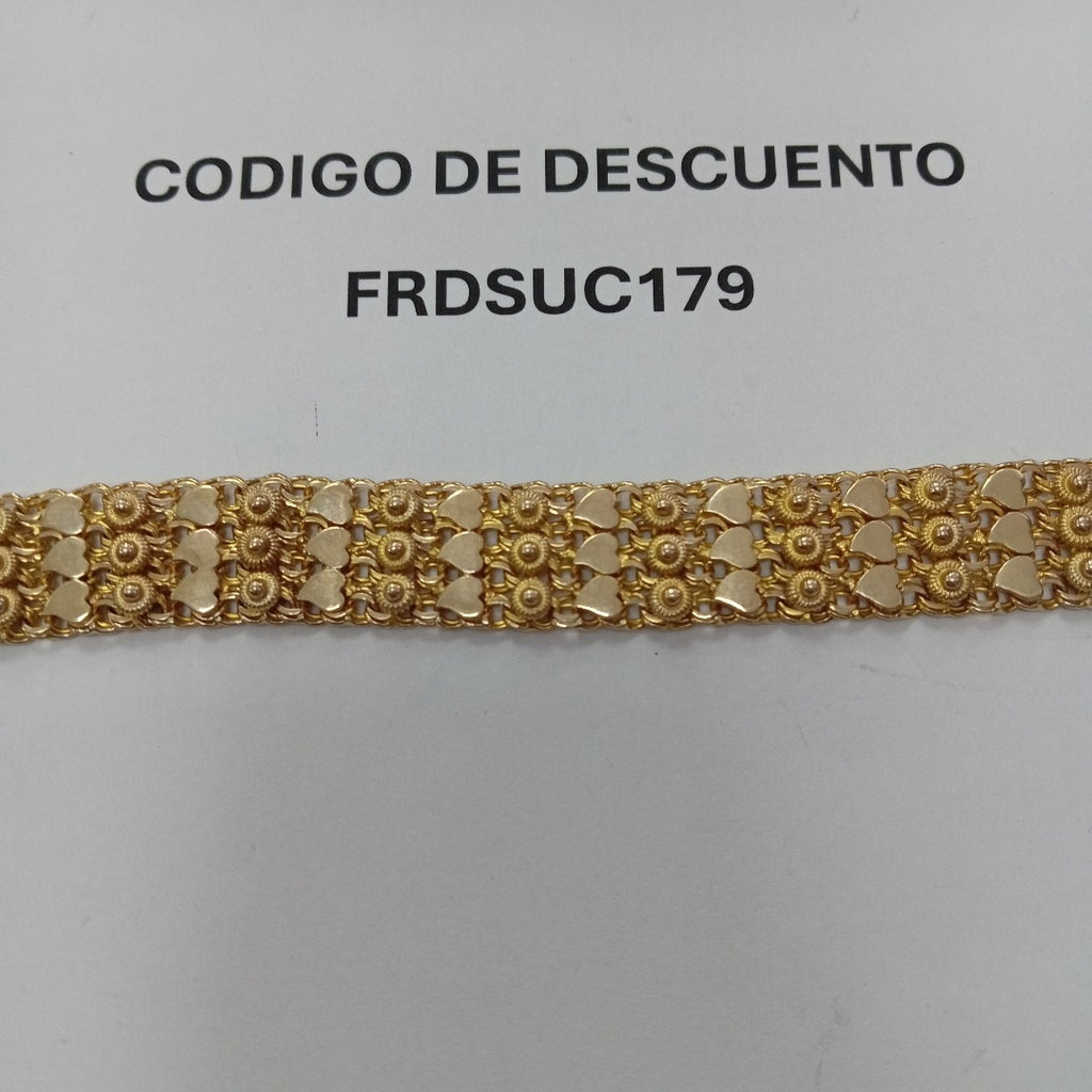 PULSERA ORO 10 K 33.2 GRMS (SEMINUEVO)