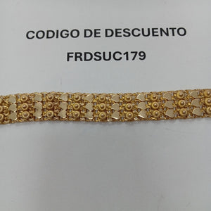 PULSERA ORO 10 K 33.2 GRMS (SEMINUEVO)