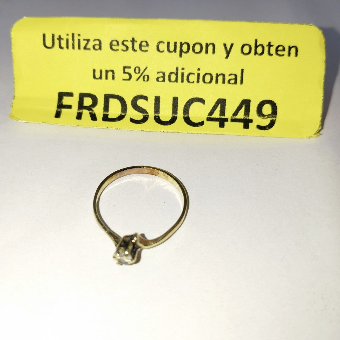 ANILLITO ORO 10 K 1.3 GRMS (SEMINUEVO)