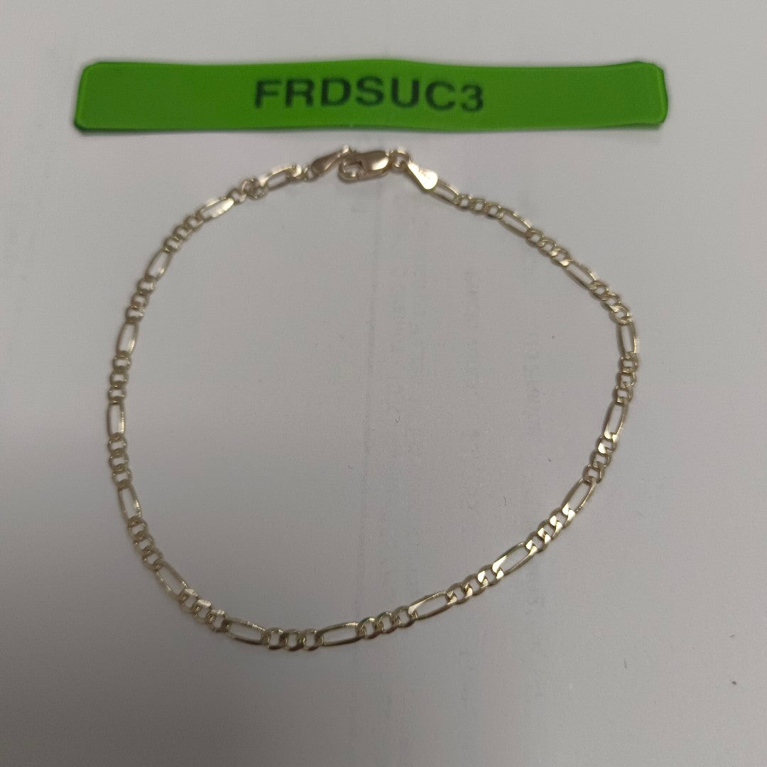 PULSERAS 3X1 ORO 14K 21 CM 2 GR (NUEVO)