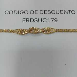 PULSERA ORO 18 K 13.1 GRMS (SEMINUEVO)