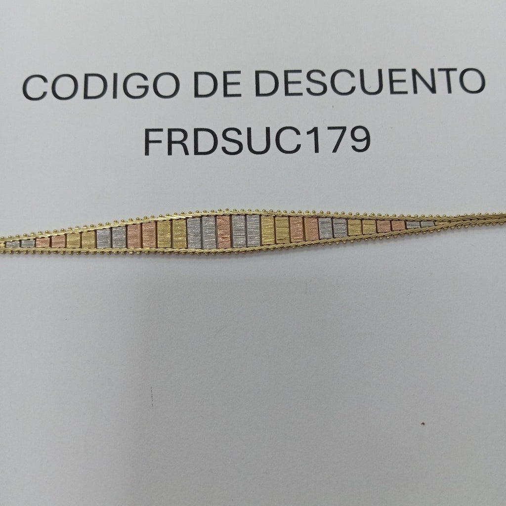 PULSERA ORO 14 K 8.9 GRMS (SEMINUEVO)
