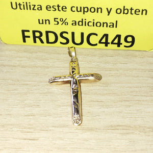 CRUZ, DIJE ORO 10 K 1.3 GRMS (SEMINUEVO)