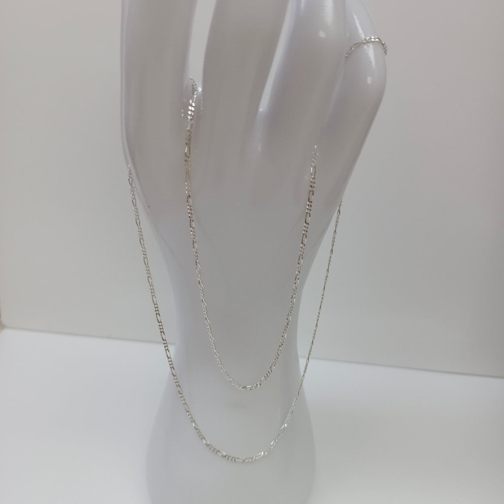 CADENA TEJIDO 3X1 PLATA .925 55 CM 2.2 GR (NUEVO)