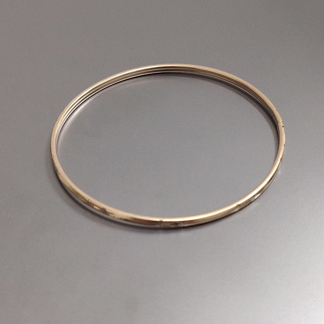 PULSERA, PULSERA RIGIDA ORO 10 K 4.1 GRMS (SEMINUEVO)