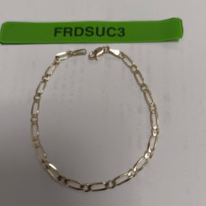 PULSERAS 1X1 ORO 14K 18 CM 2.6 GR (NUEVO)