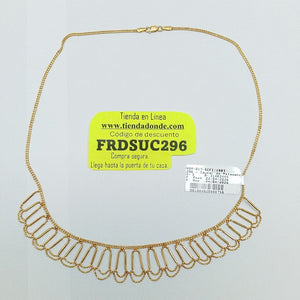 GARGANTILLA ORO 14 K 7.4 GRMS (SEMINUEVO)