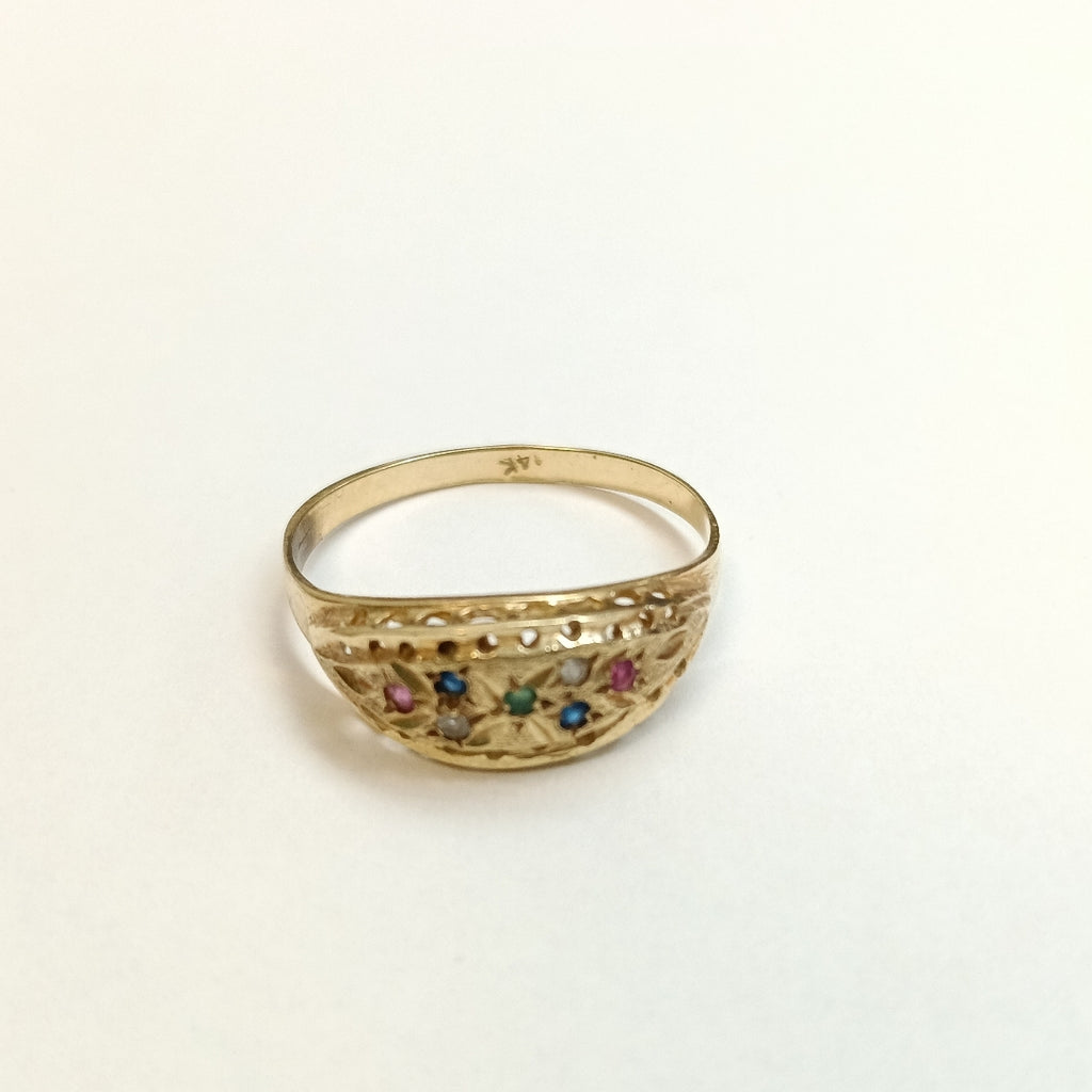 ANILLITO ORO 14 K 2.2 GRMS (SEMINUEVO)