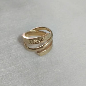 ANILLO ORO 14 K 2.3 GRMS (SEMINUEVO)