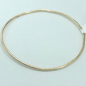 PULSERA RIGIDA ORO 14 K 3.7 GRMS (SEMINUEVO)