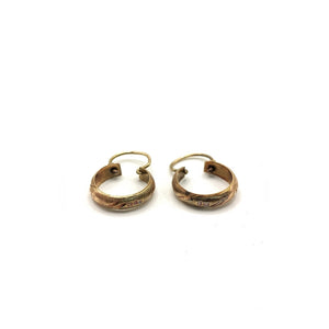 ARRACADAS PAR ORO 8 K 1,70 GRMS (SEMINUEVO)