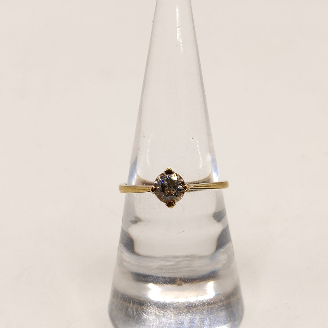 ANILLO ORO 10 K 1,80 GRMS (SEMINUEVO)
