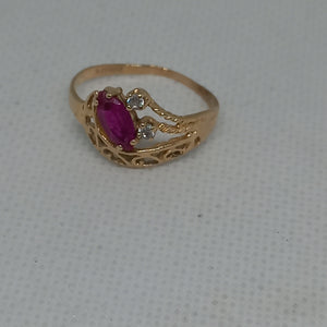 ANILLO ORO 10 K 1,80 GRMS (SEMINUEVO)