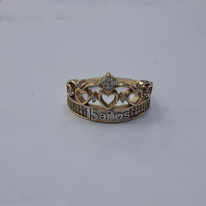 ANILLITO ORO 10 K 3.2 GRMS (SEMINUEVO)