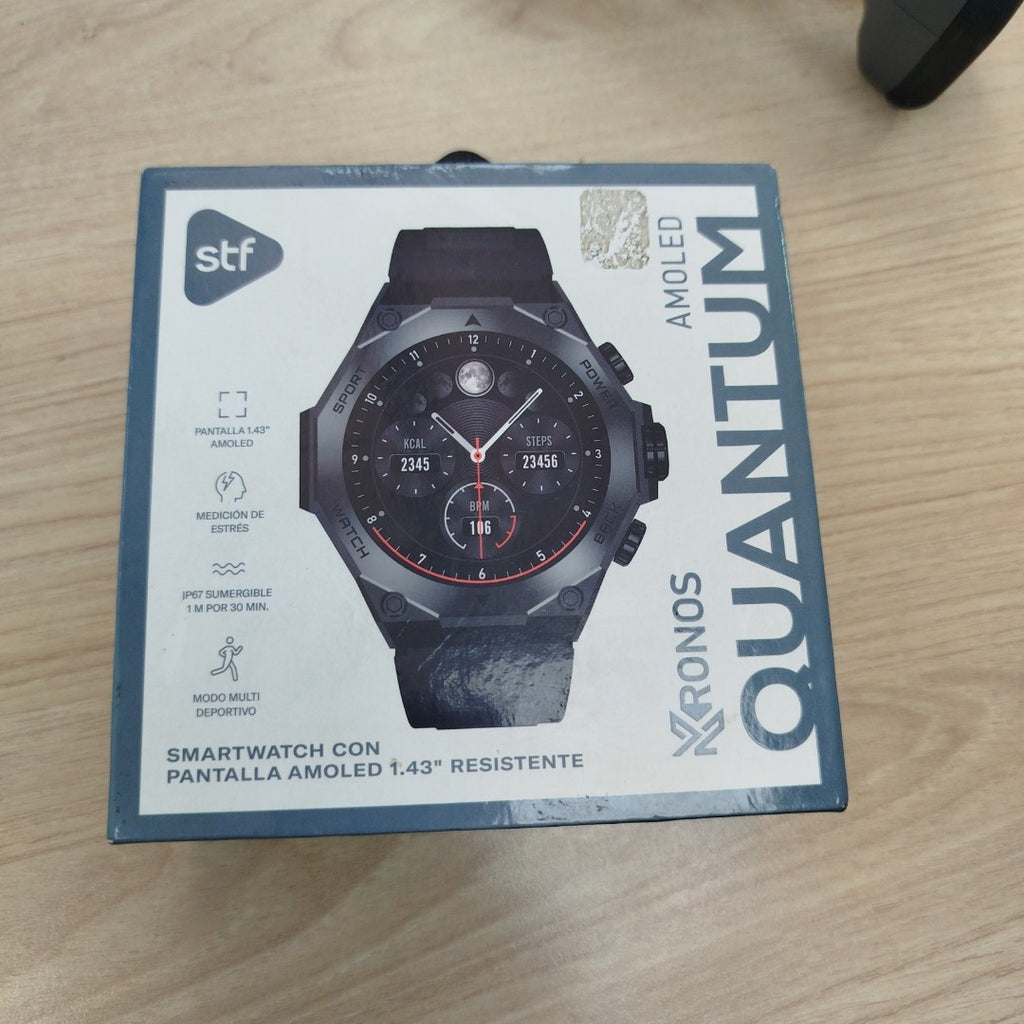 SMARTWATCH STF KRONOS  QUANTUM ST-W08960 36 MM BLUETOOTH (SEMINUEVO)