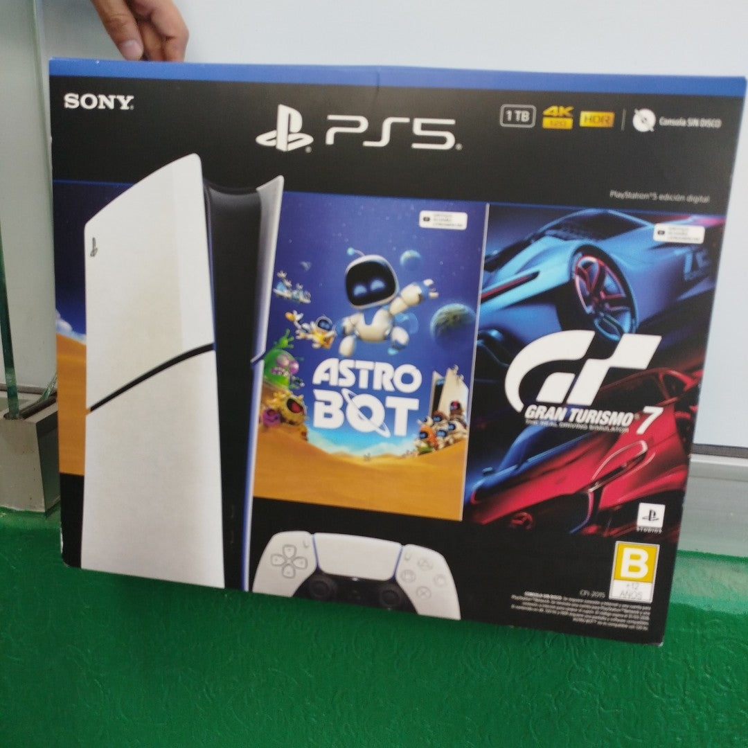 CONSOLA DE VIDEOJUEGO SONY PS5 SLIM DIGITAL 1 TB SSD (SEMINUEVO)