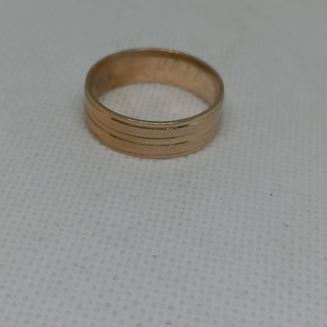 ARGOLLA ORO 14 K 3.9 GRMS (SEMINUEVO)