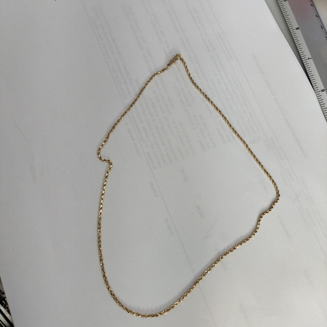CADENA ORO 14 K 4,40 GRMS (SEMINUEVO)