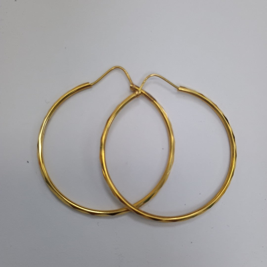 ARRACADAS PAR ORO 18 K 2.3 GRMS (SEMINUEVO)