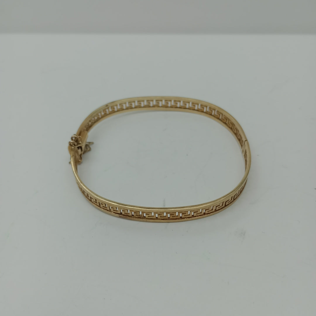 PULSERA RIGIDA ORO 10 K 13.1 GRMS (SEMINUEVO)