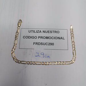 PULSERA ORO 14 K 3.9 GRMS (SEMINUEVO)